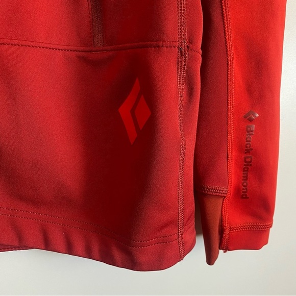BLACK DIAMOND Women’s Large Red Full Zip Jacket - Picture 4 of 8